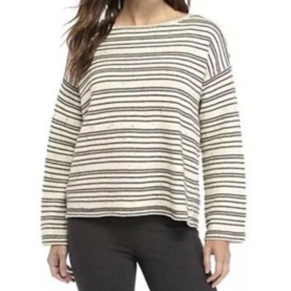 Eileen Fisher Organic Cotton & Wool Sweater